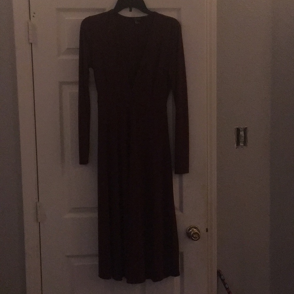 Brown dress